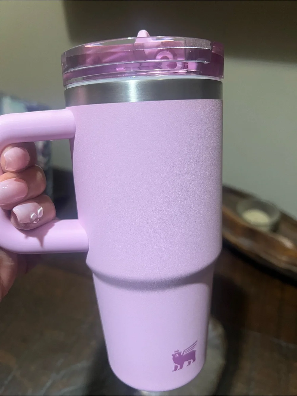 Stanley 14oz Quencher ProTour Flip Straw Tumbler- Cherry Blossom
